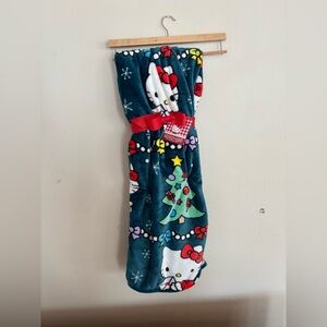 Hello Kitty Christmas Blanket New